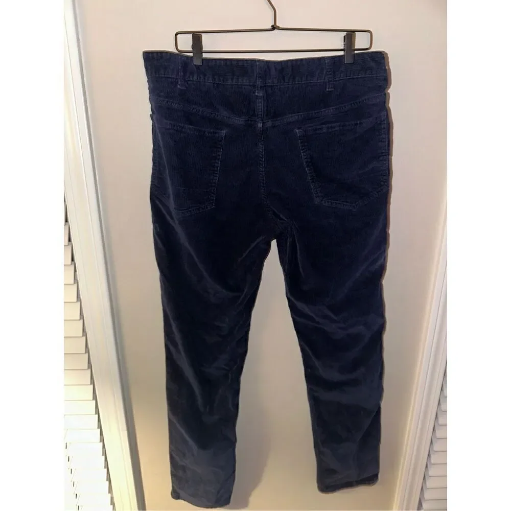 Spoke Blue Corduroy Cord Fives Build A 36 Pants Mens